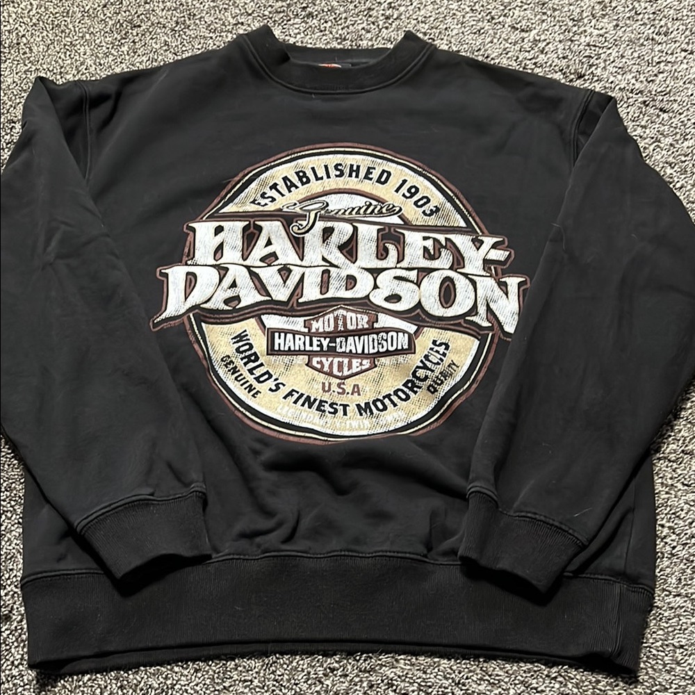 Harley-Davidson Black Sweater